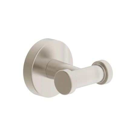 Symmons Dia Double Robe Hook in Stain Nickel 353DRH-STN
